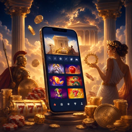 Olympe Casino app sur mobile