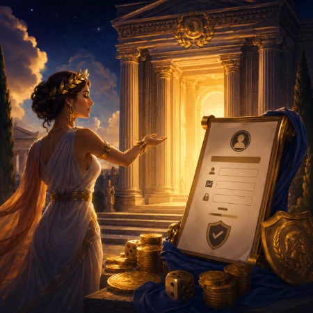 Inscription Olympe Casino et création de compte